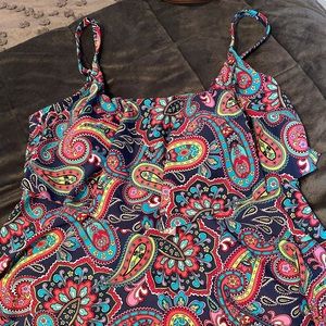 Modest tankini top